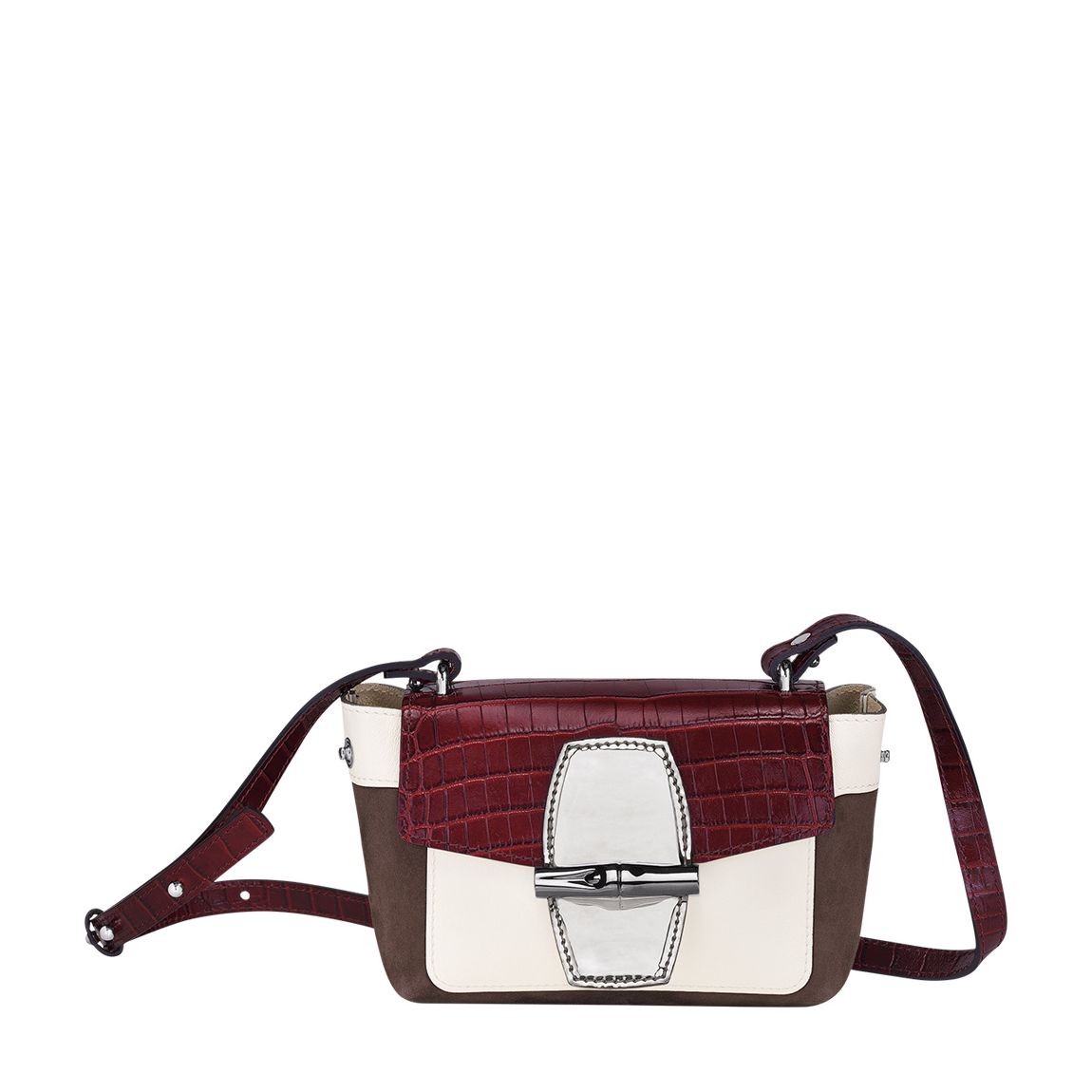 Ebony Roseau Graphique Crossbody Bag main product photo