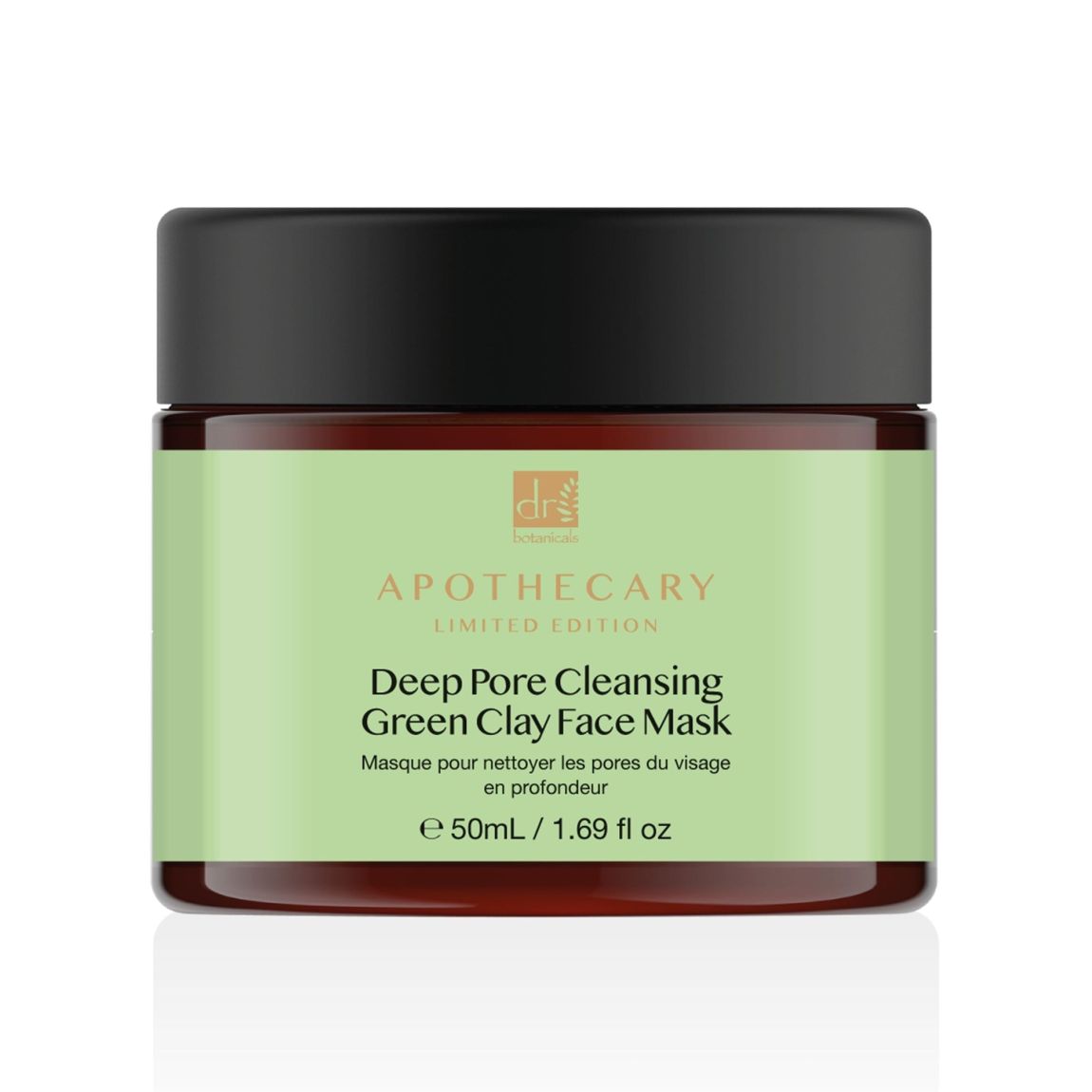 Dr Botanicals Deep Pore Cleansing Green Clay Face Mask 50ml main product photo