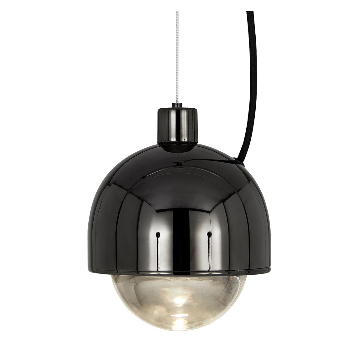 Spot Pendant Round, Black main product photo