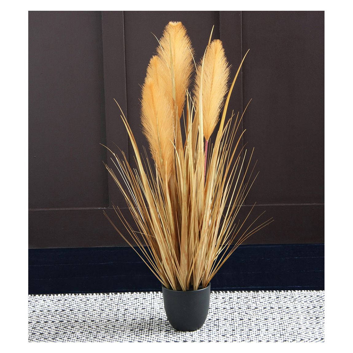 Pampas In Pot Light Brown, 90cm main product photo