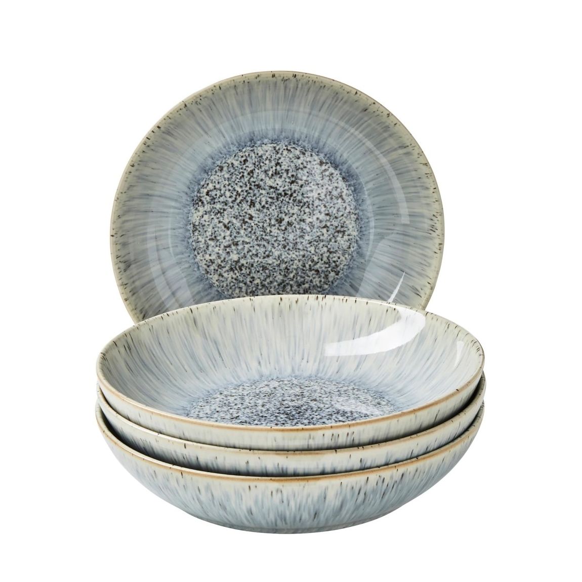 Set of 4 Halo Speckle Pasta Bowl Set main product photo