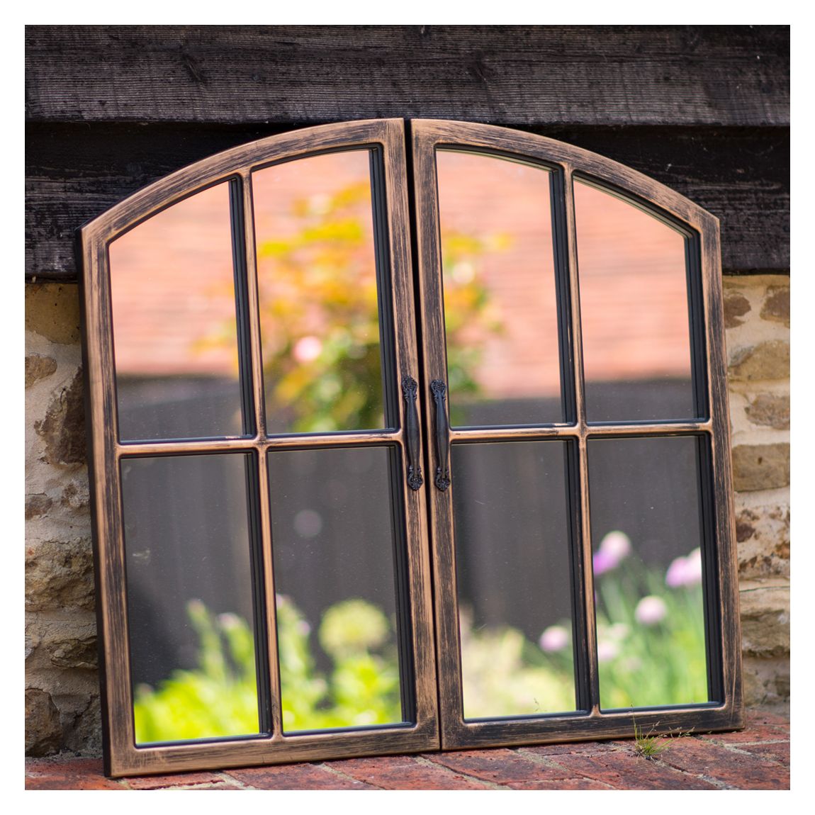Window Mirror - Brushed Copper main product photo