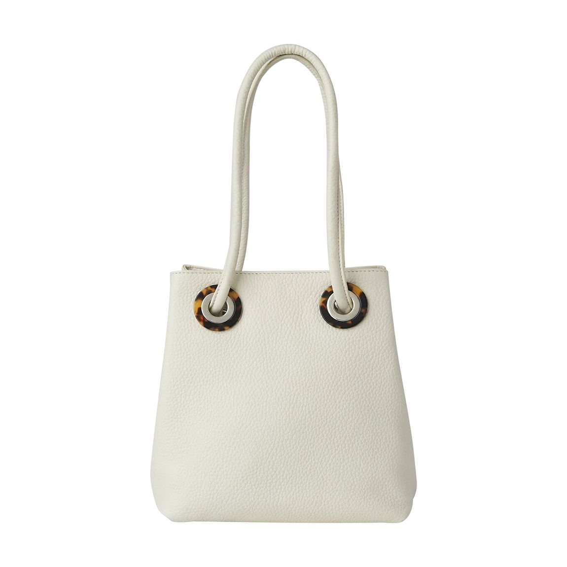 White Mabel Tort Eyelet Bag main product photo
