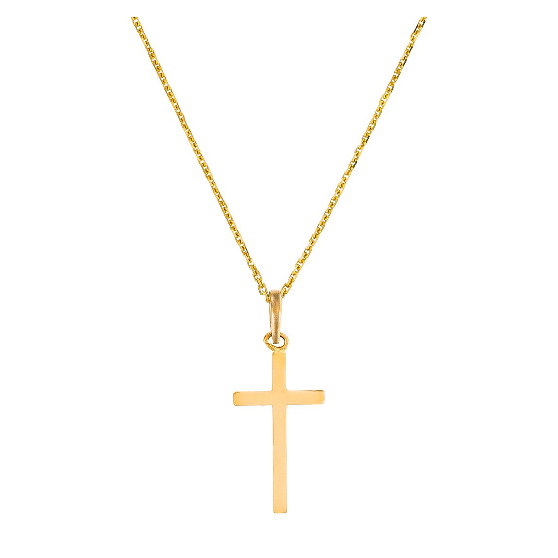 Gold "Cross Belief" Pendant main product photo