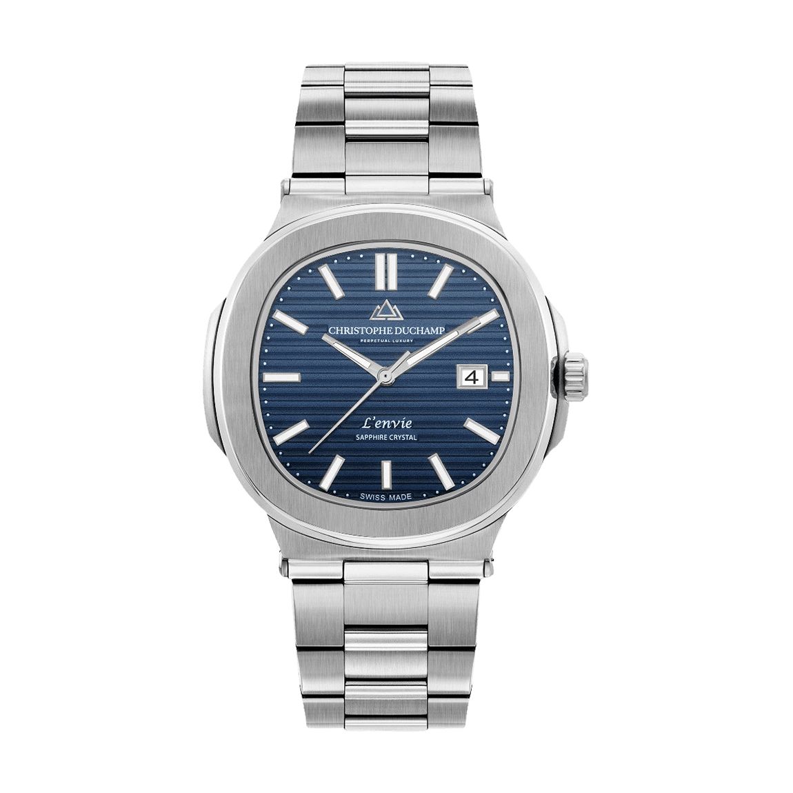 Men's Sandblasted Blue L'Envie Watch main product photo