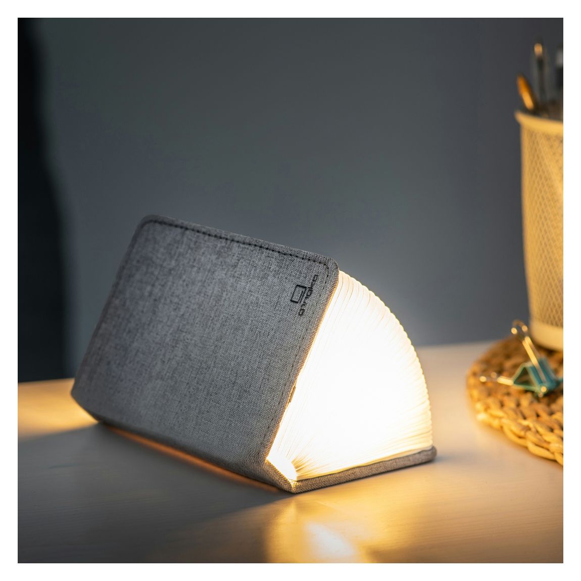 Mini Smart Book Light, Urban Grey main product photo