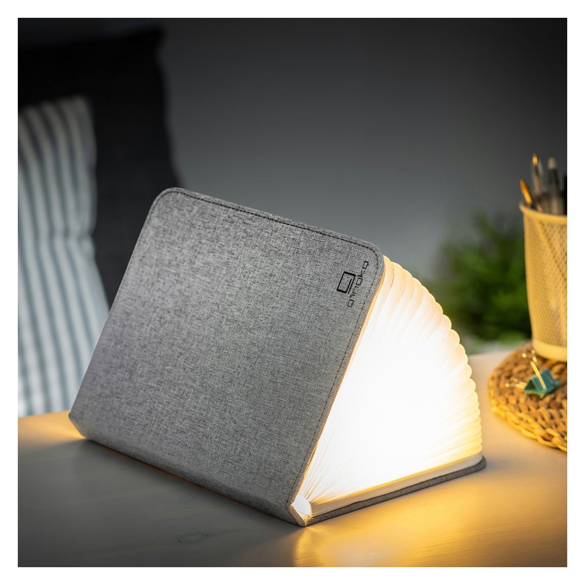 Large Smart Book Light, Urban Grey main product photo