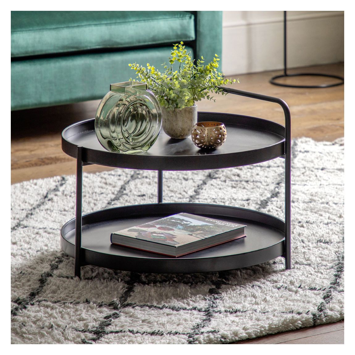 Carson Coffee Table, Black main product photo