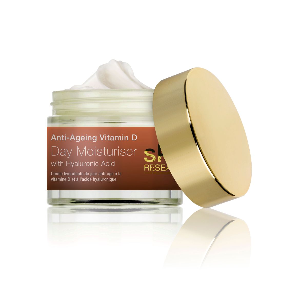 Skin Research Anti-Ageing Vitamin D Day Moisturiser with Hyaluronic Acid 50ml main product photo