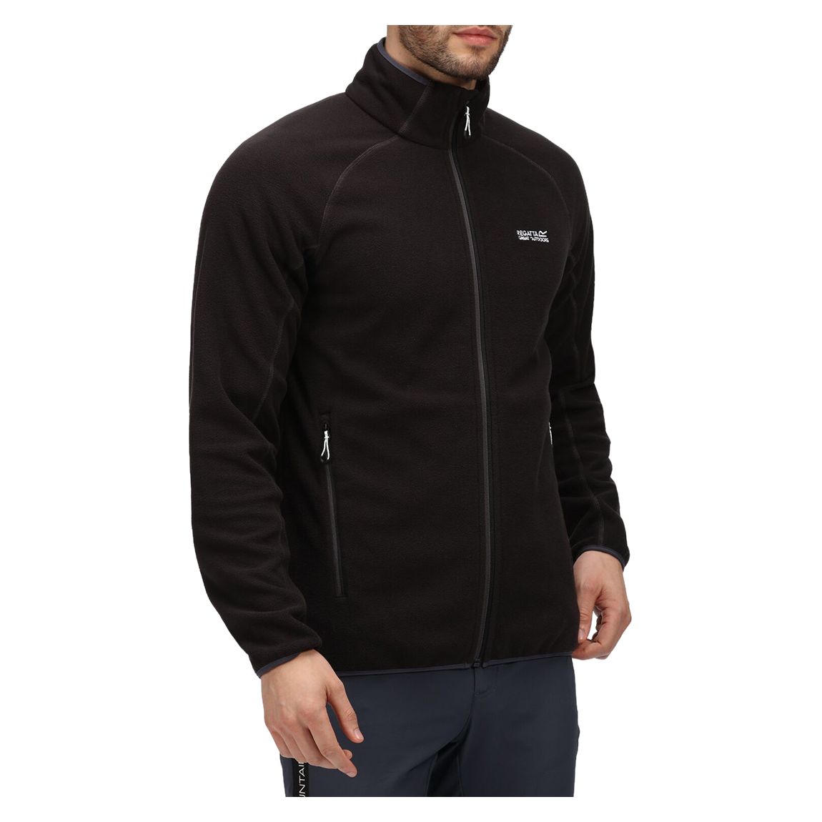 Black Logo Lightweight Fleece main product photo