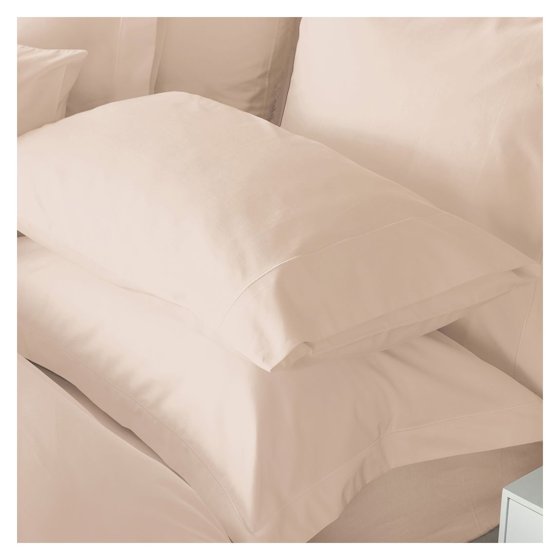 400TC Egyptian Cotton Housewife Pillowcase, Biscuit main product photo