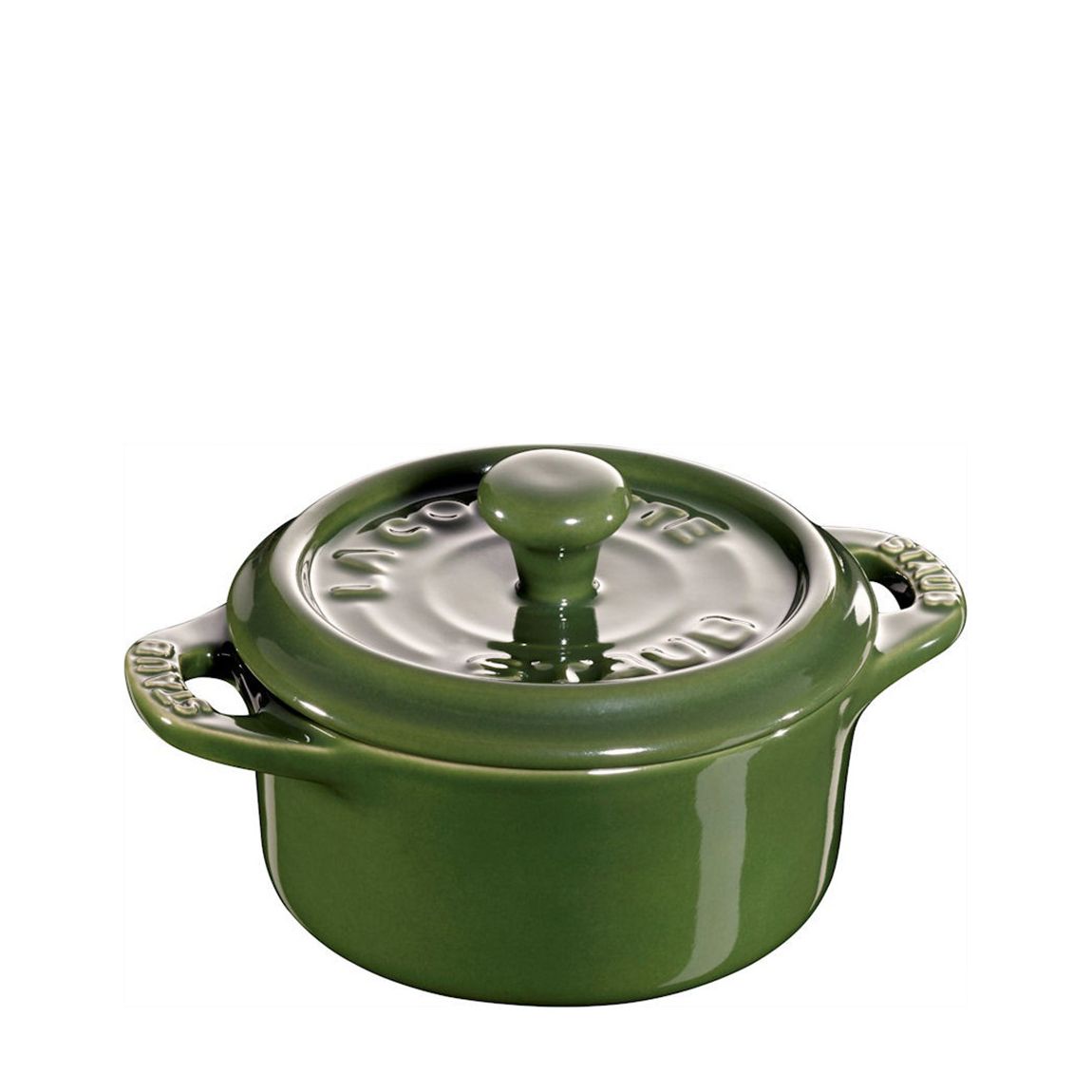 Basil Round Ceramic Mini Cocotte, 10cm main product photo