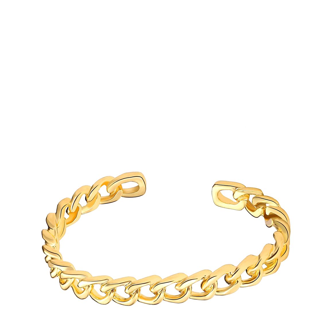 18K God Chain Cuff Bangle main product photo