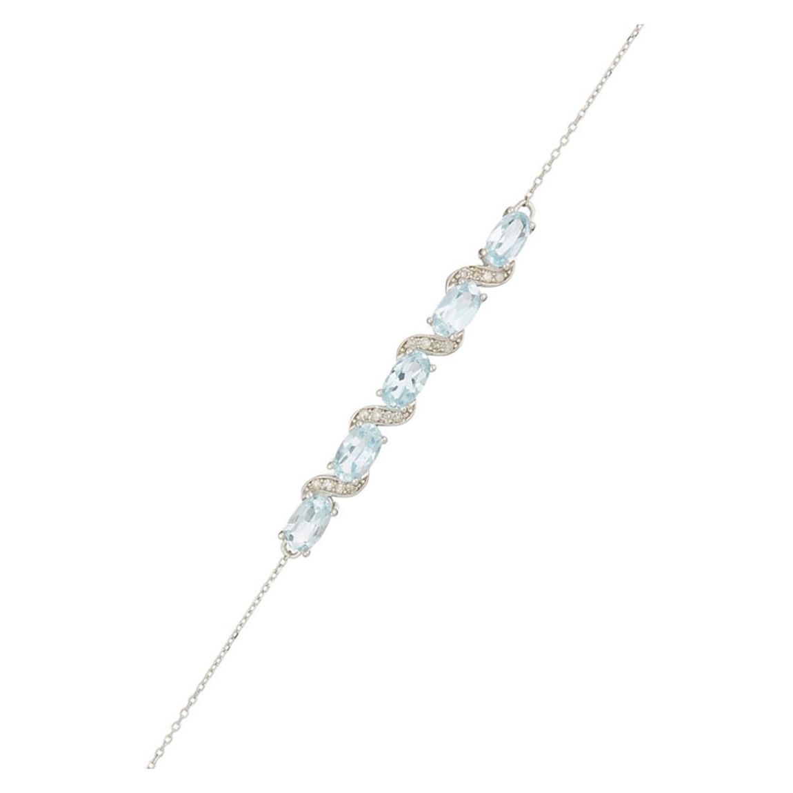 Silver "Adelaide"Topaz Bracelet main product photo