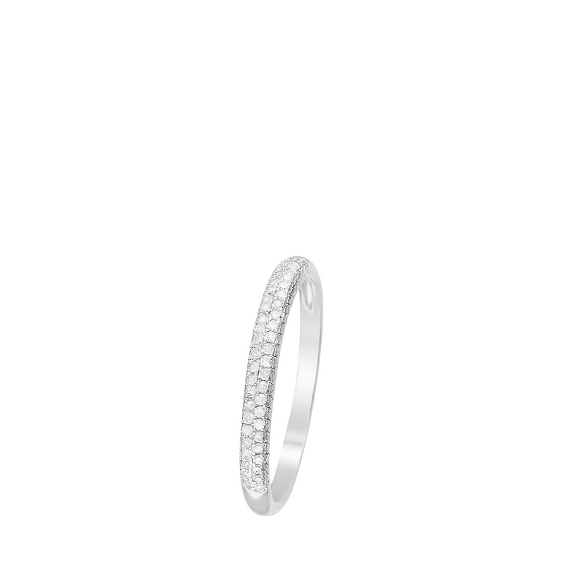 Silver "Alliance Foch" Diamond Ring main product photo