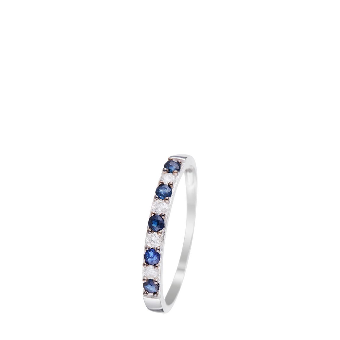 Silver/Blue Sapphire Ring main product photo