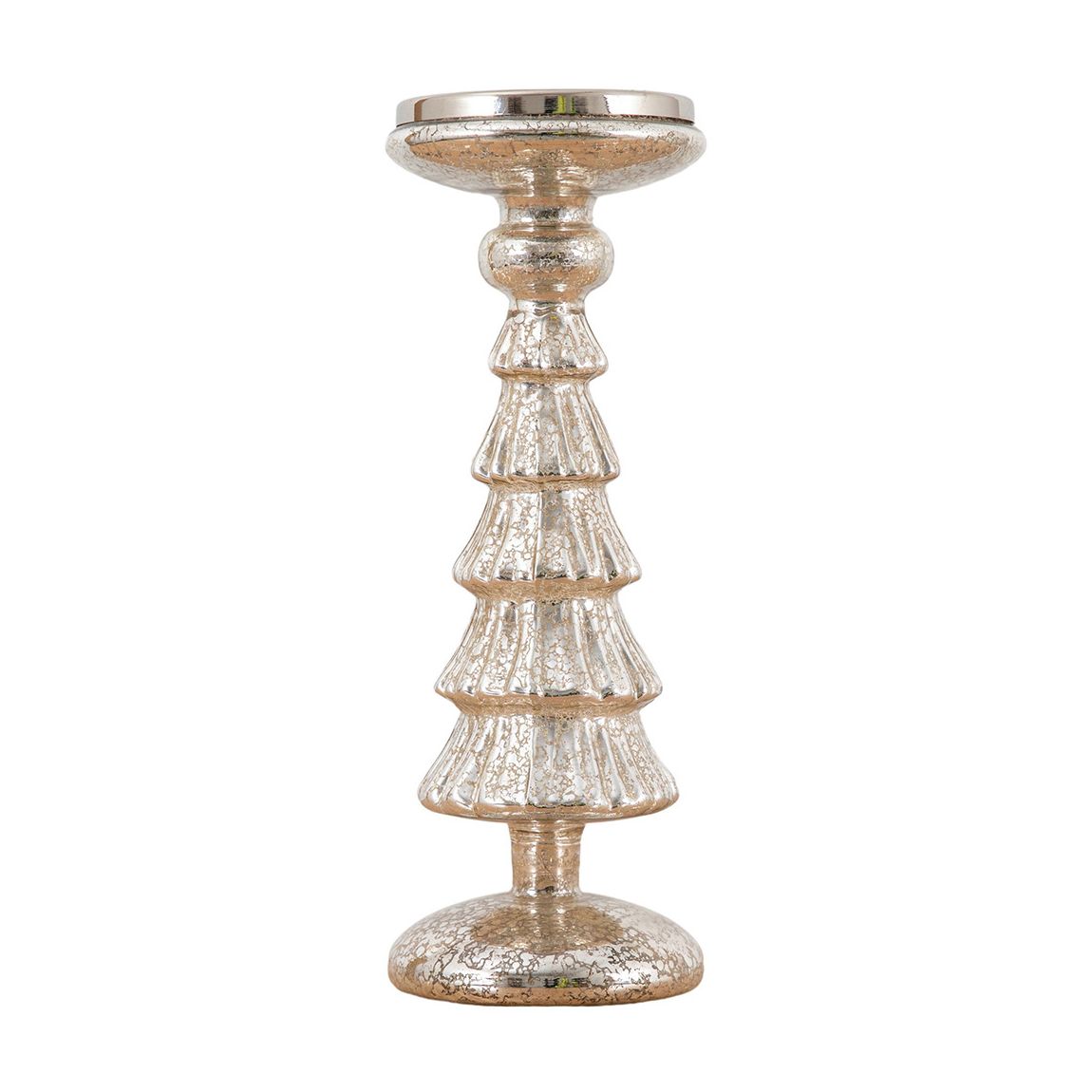 Mattila Large Candle Holder, Silver main product photo