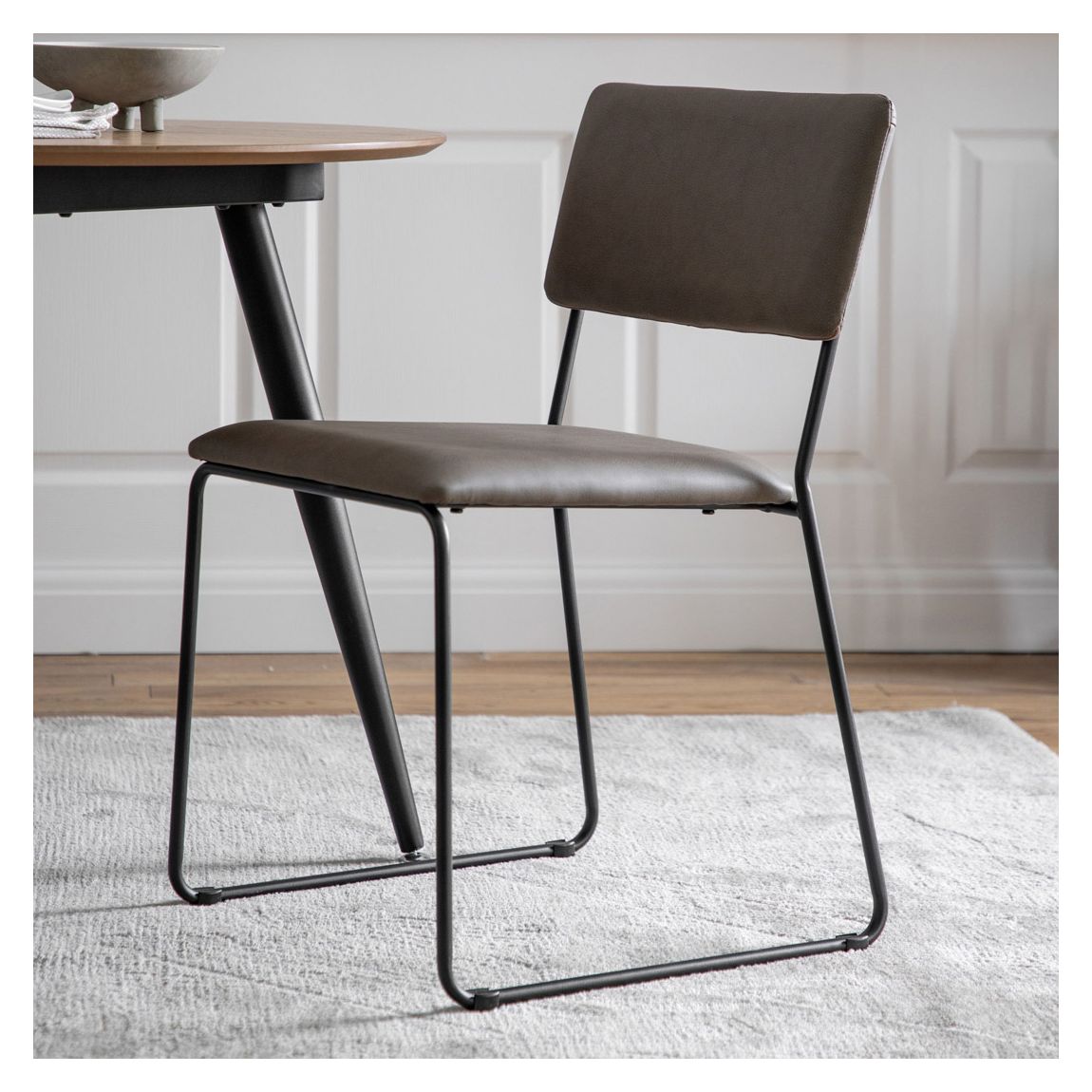 Set of 2 Kemsley Dining Chair, Oatmeal main product photo