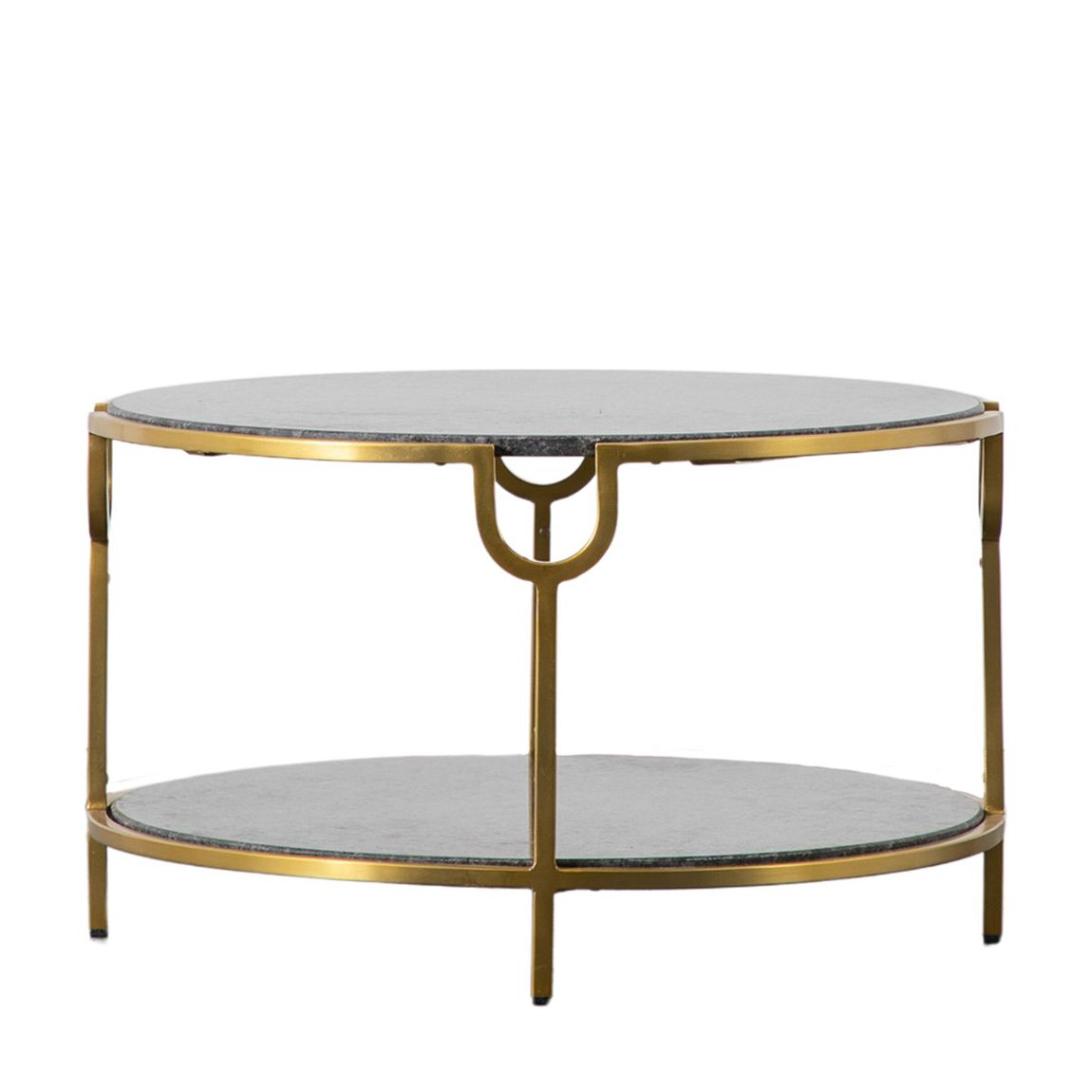 Mendota Coffee Table, Black Granite main product photo
