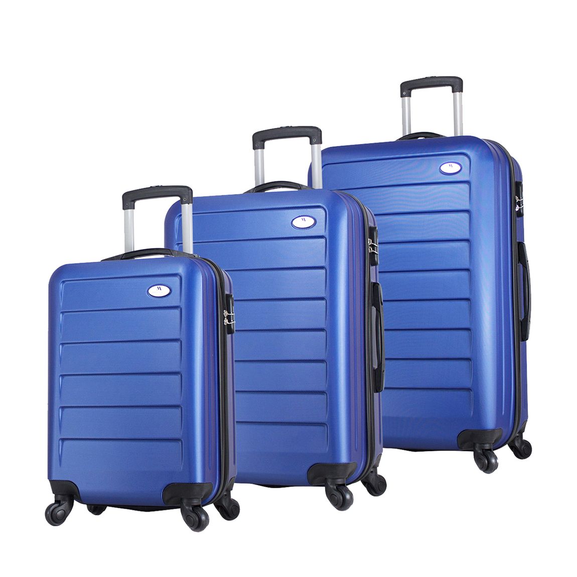 Blue Set Of 3 Ruby Suitcases main product photo