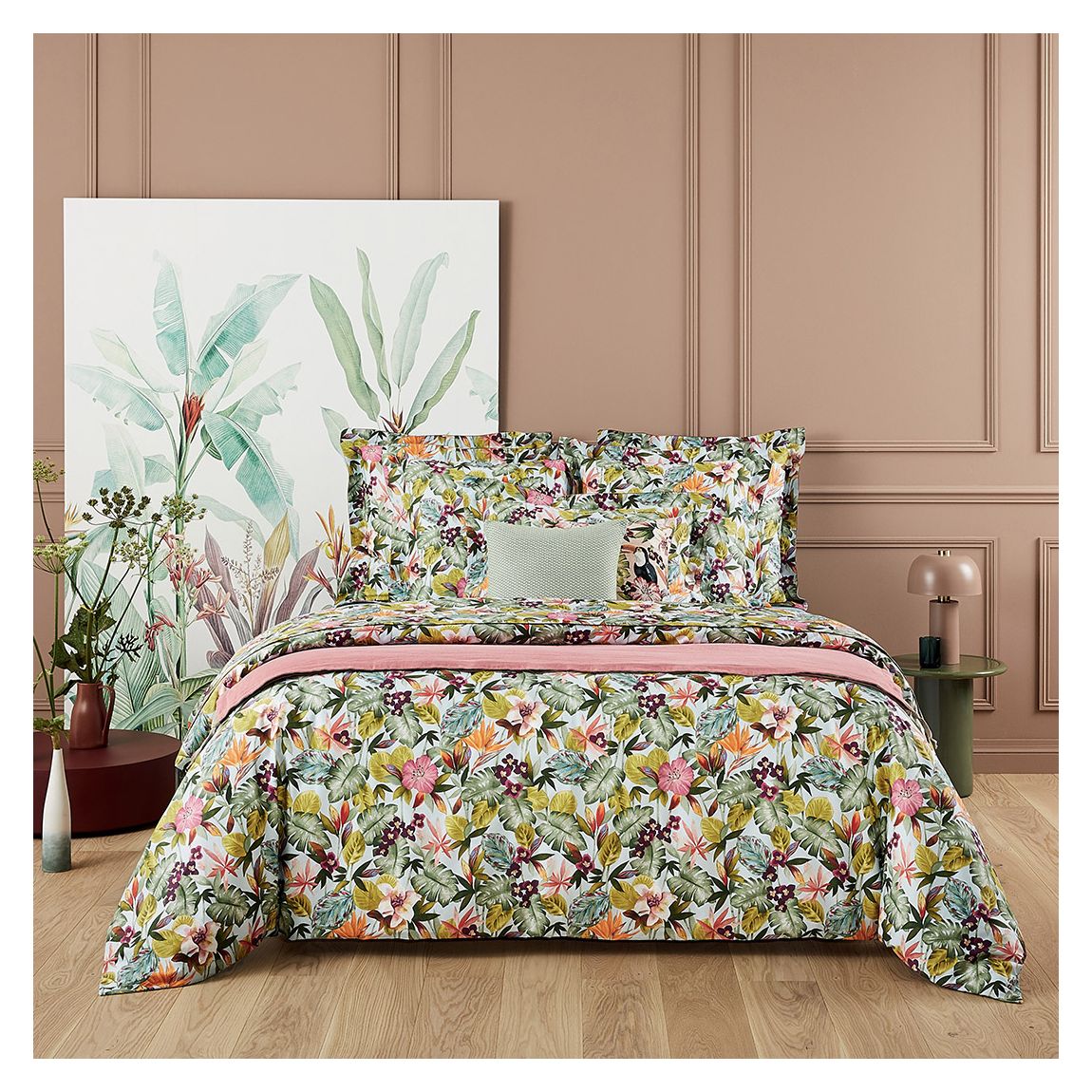 Utopia Super King Duvet Cover, Multi main product photo