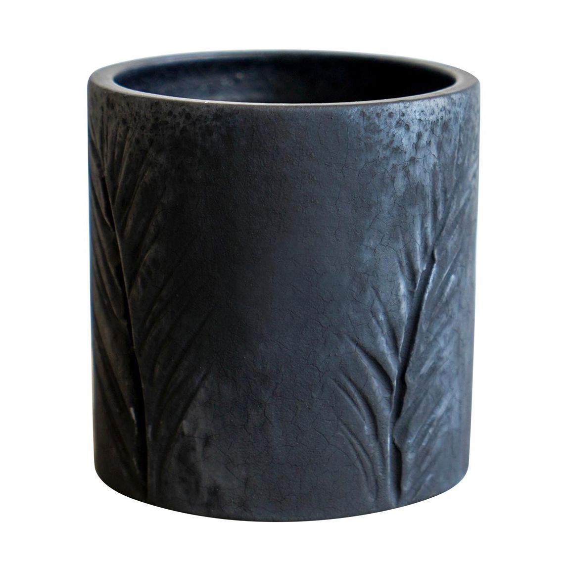 Kew Handthrown Palm Planter Basalt 10cm main product photo
