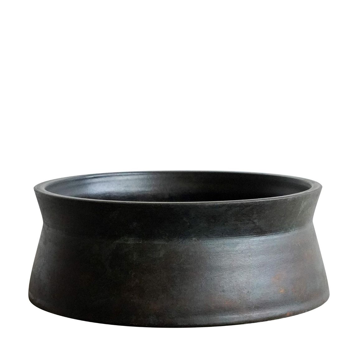 Kew Handthrown Statement bowl Old Bronze, 38cm main product photo