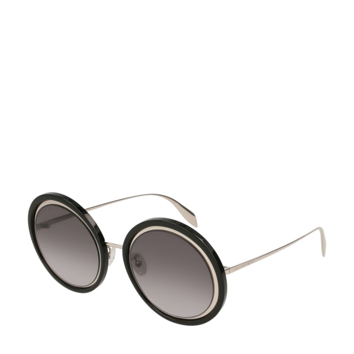 Women's Silver Alexander McQueen Sunglasses 53mm main product photo