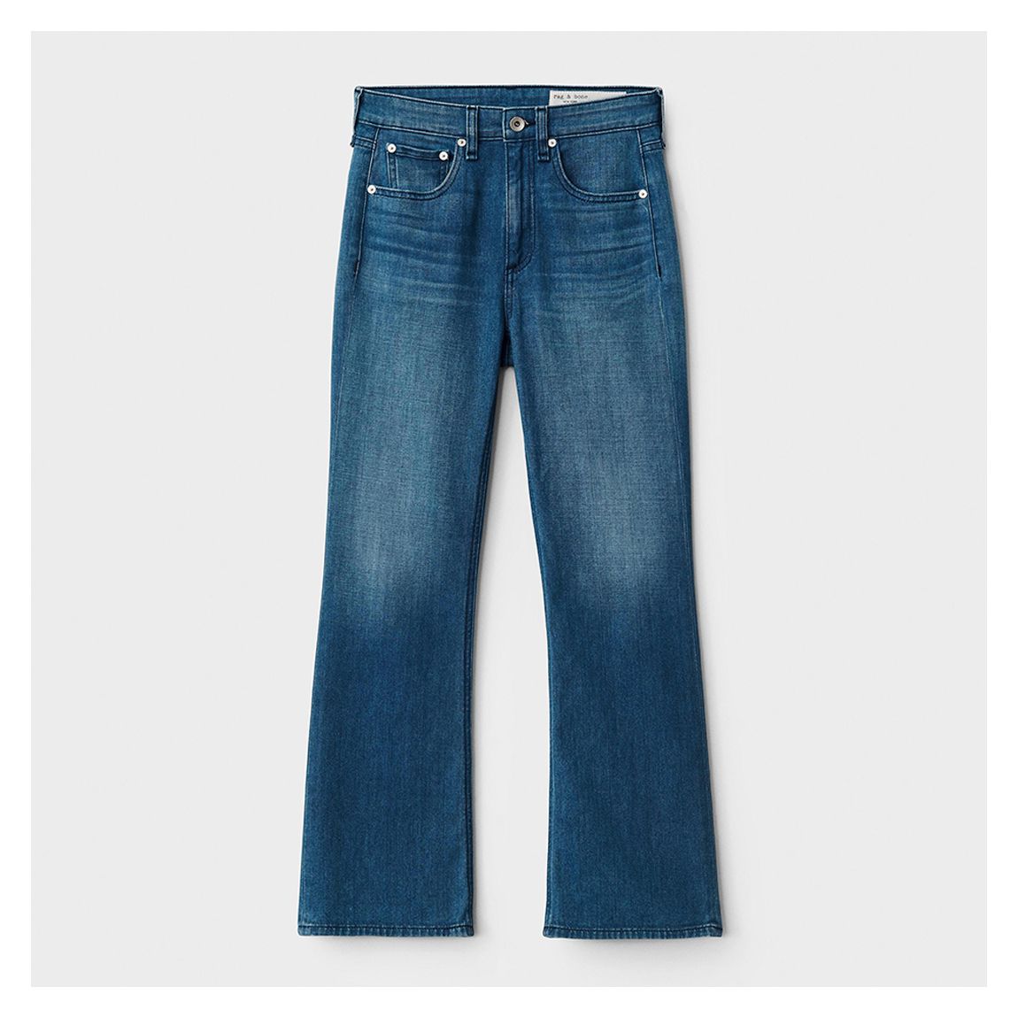 Dark Denim Nina High-Rise Stretch Jeans main product photo