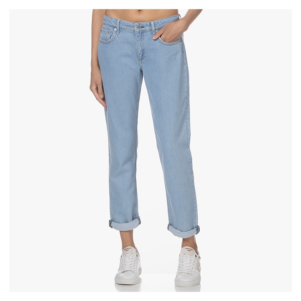 Light Indigo Slim Fit Jeans main product photo