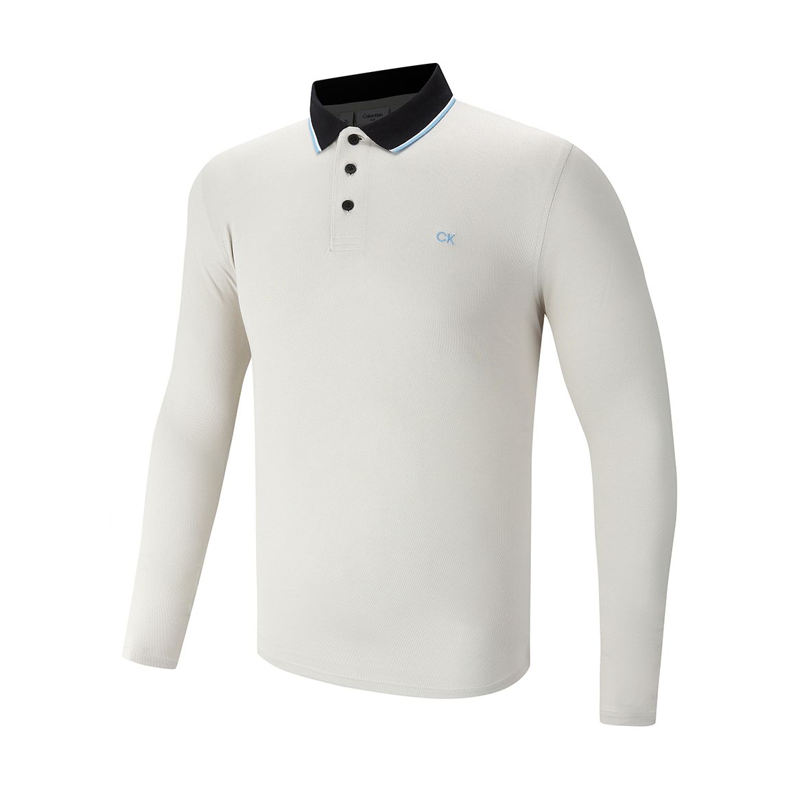 Silver Long Sleeve Polo main product photo