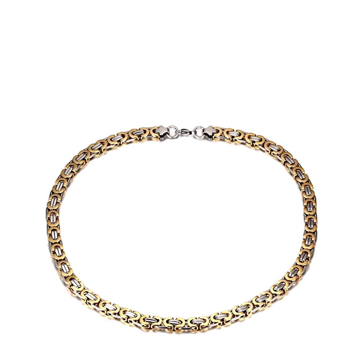 18K Gold Two Tone Necklace main product photo