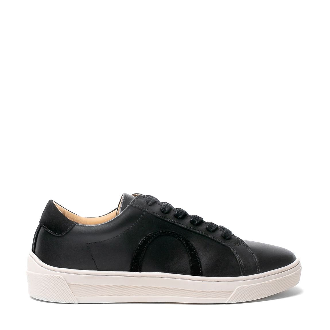 Black Leather Cyrpress Trainers main product photo