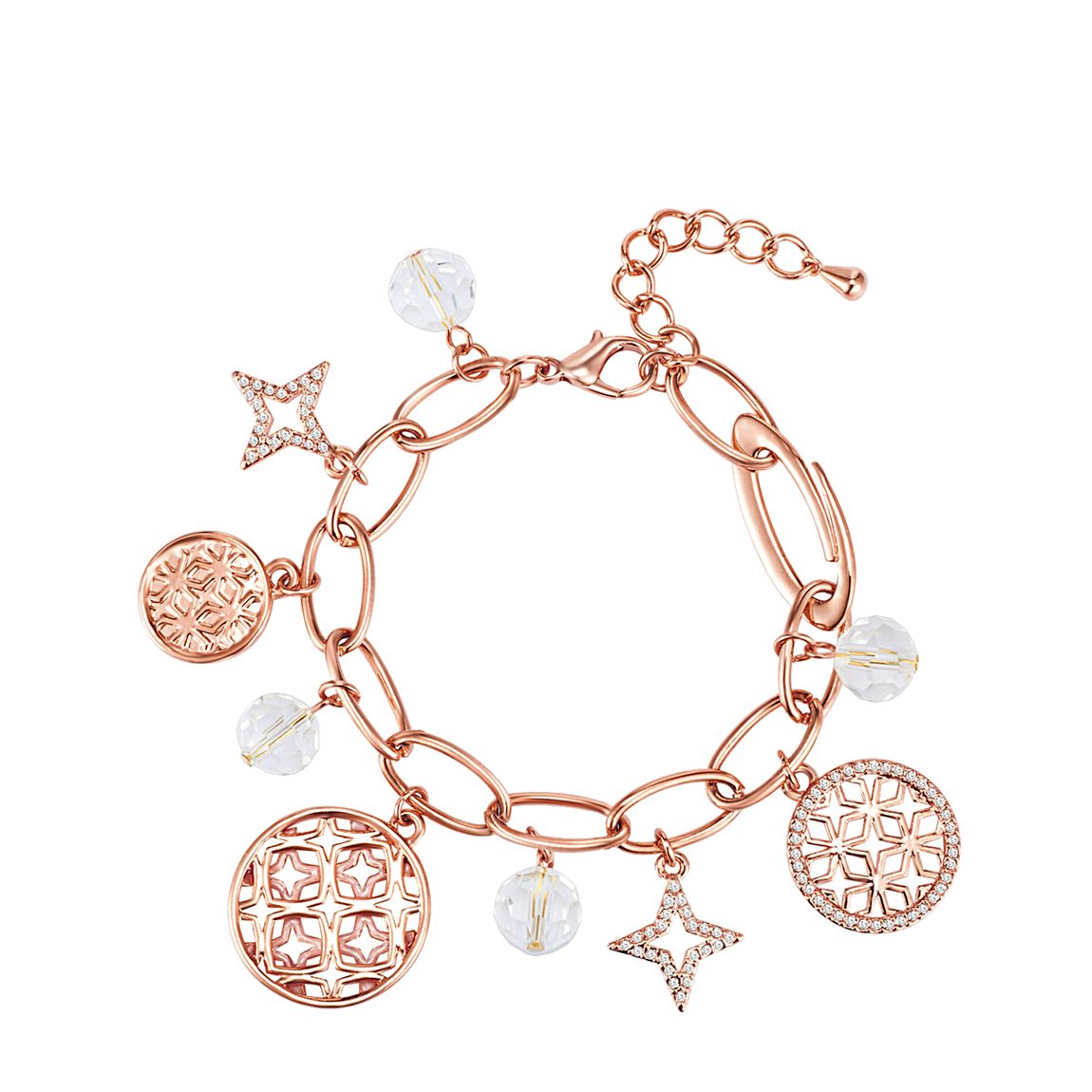 Rose Gold Charm Bracelet main product photo