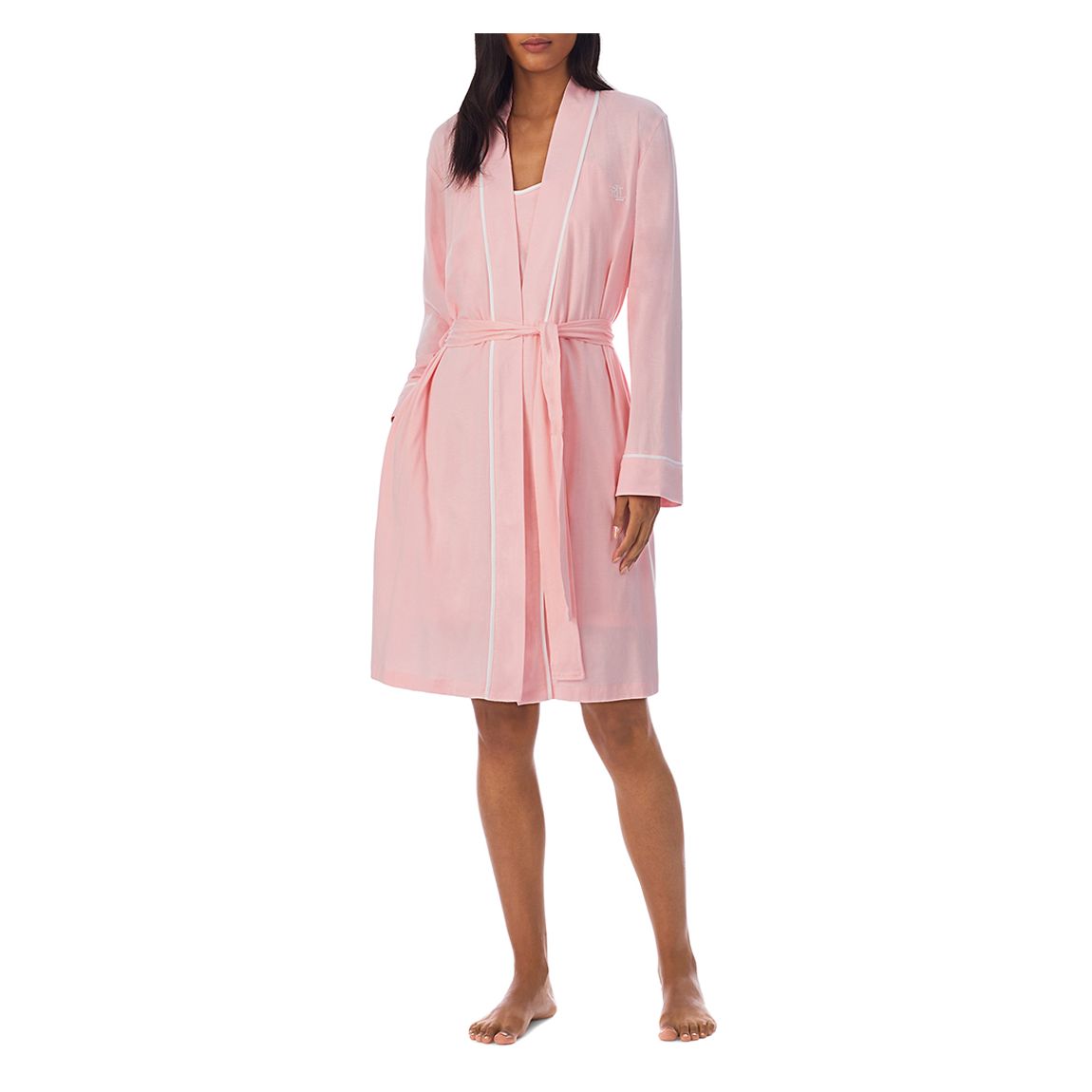 Pink Kimono Wrap Robe main product photo