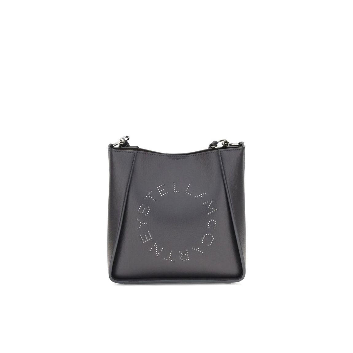 Falabella Go Mini Tote Bag Wo - Gray Shoulder Bags main product photo