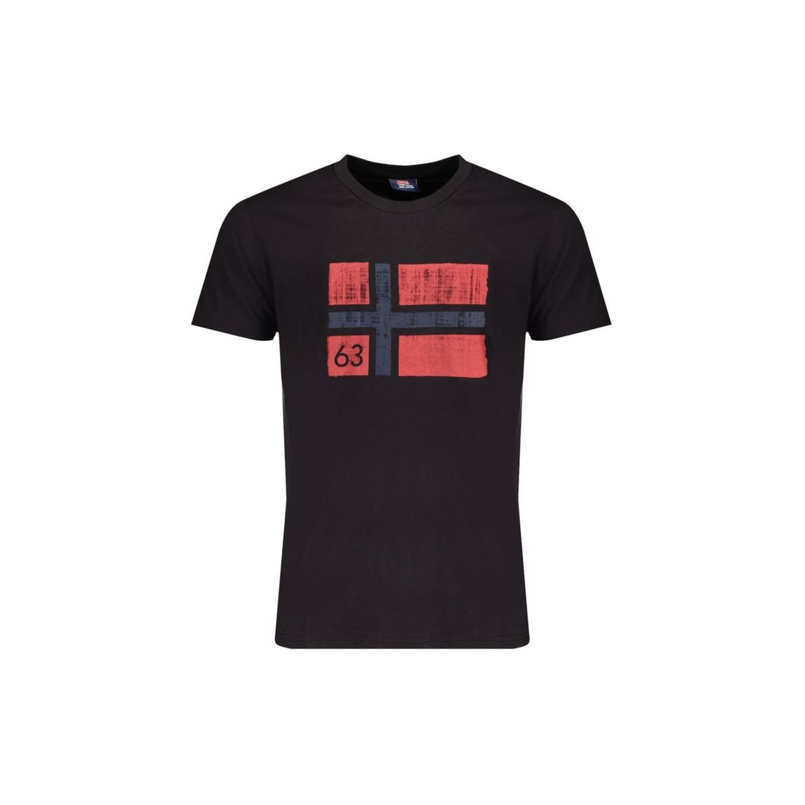 Casual Flag TShirt Model NO29193 - Black T-Shirts main product photo