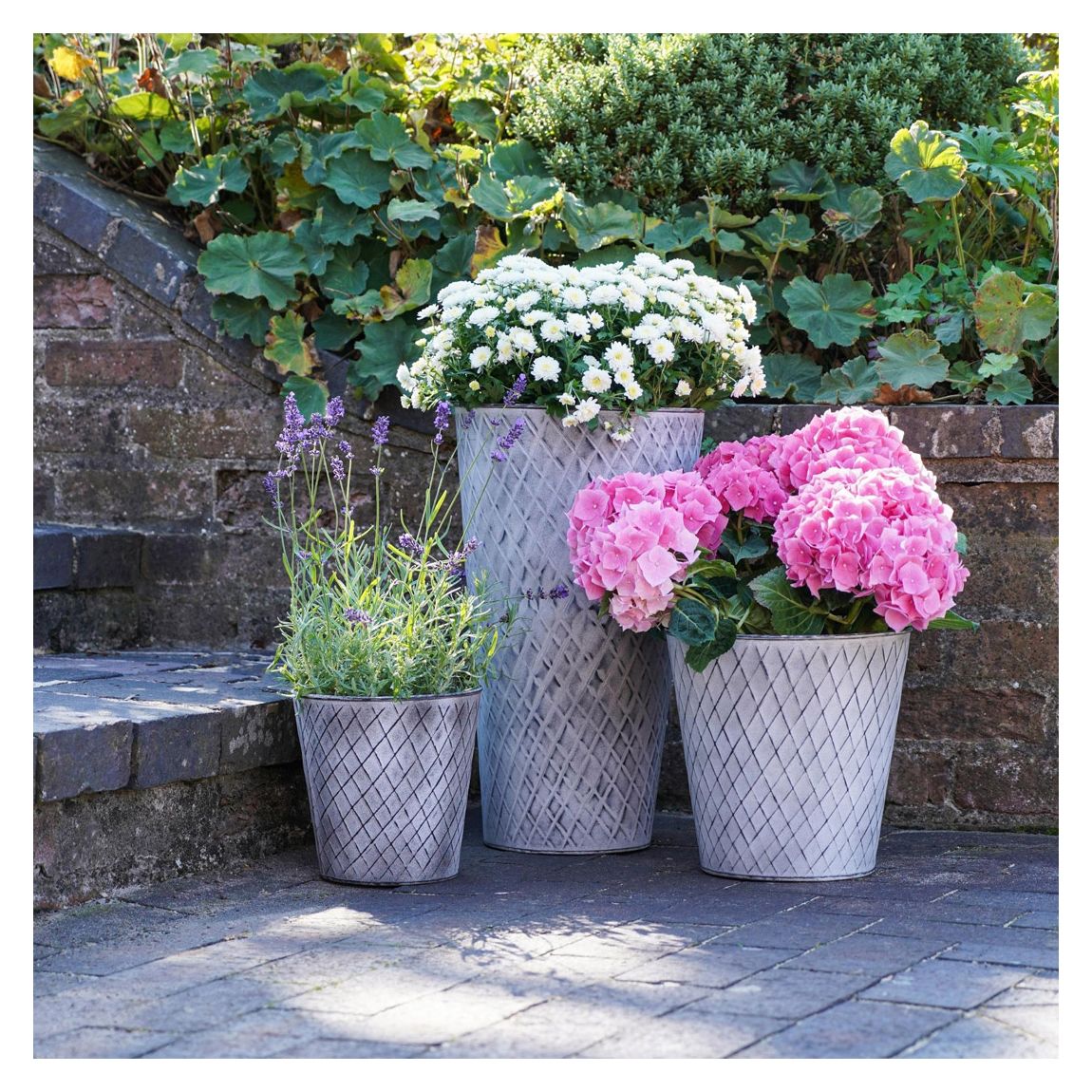 Outdoor Chatsworth Zinc Planter, 20cm main product photo