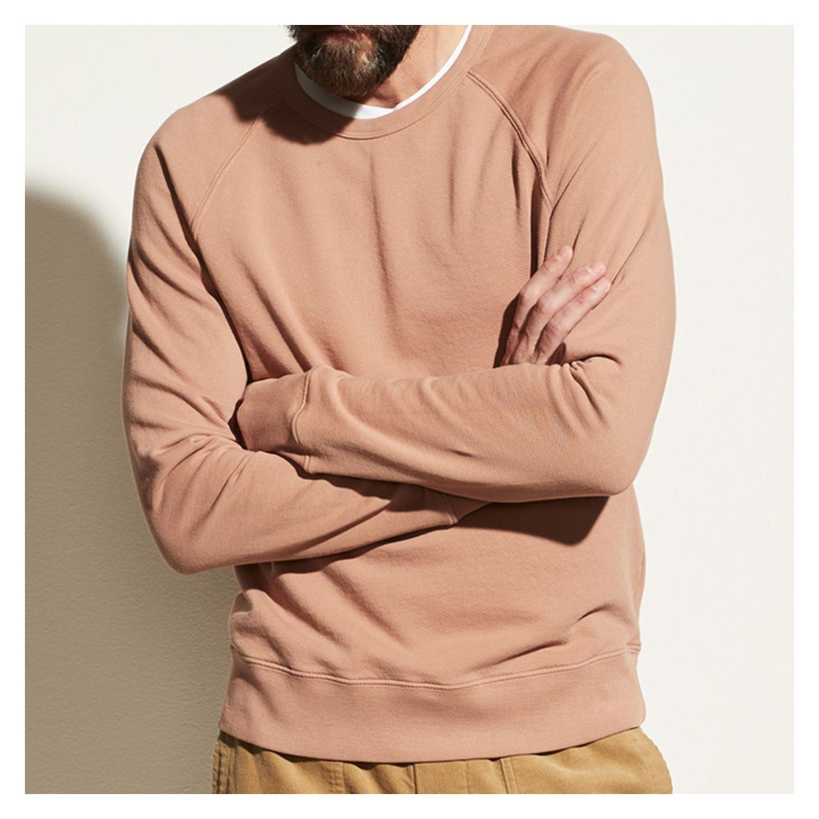 Sand Cotton Long Sleeve Jumper main product photo