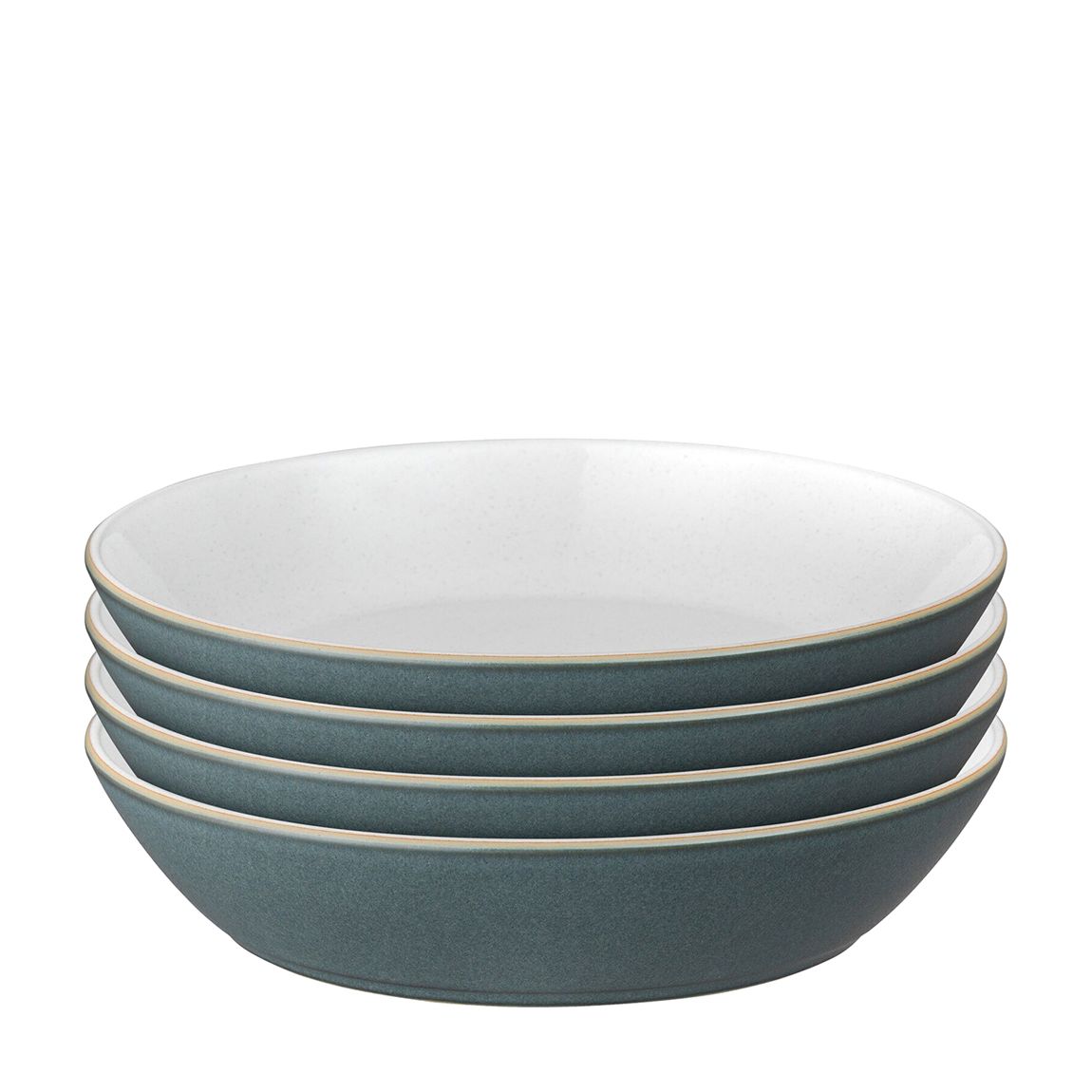 Set of 4 Impression Charcoal Blue Pasta Bowl Set main product photo