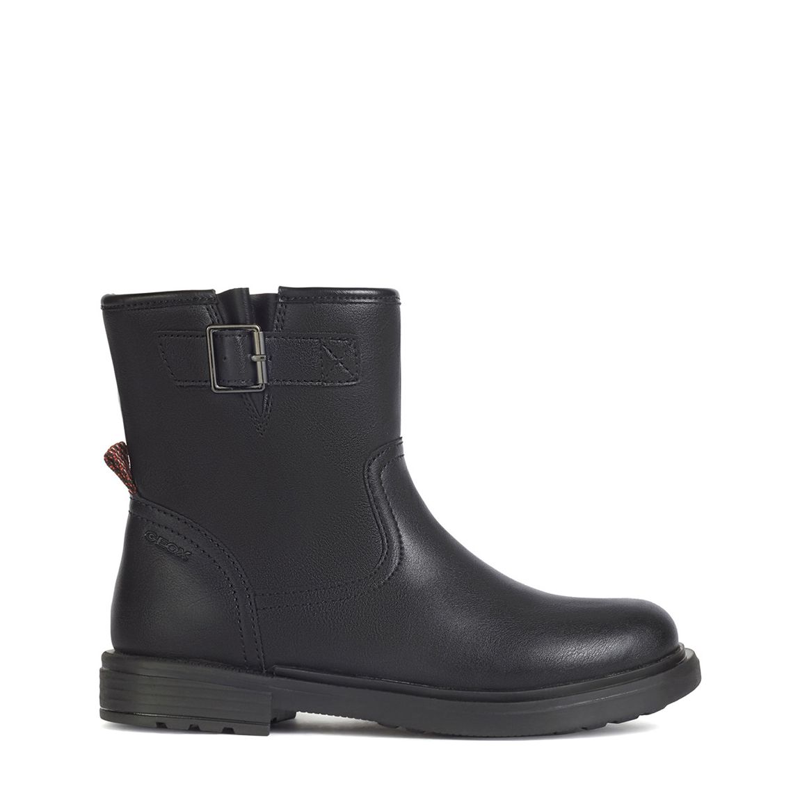 Black Eclair buckle detailing boot main product photo