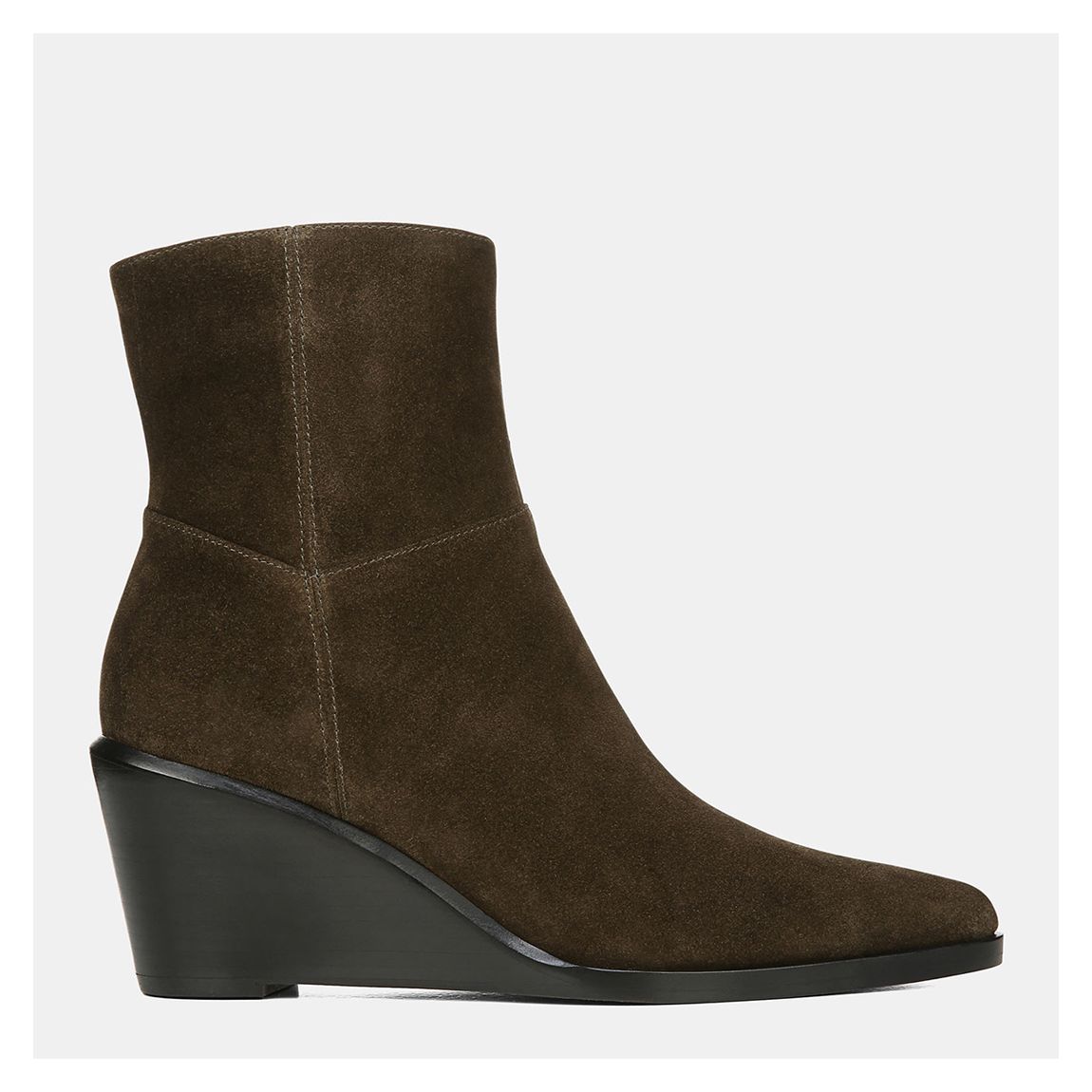 Women's Khaki Mavis Wedge Boots main product photo