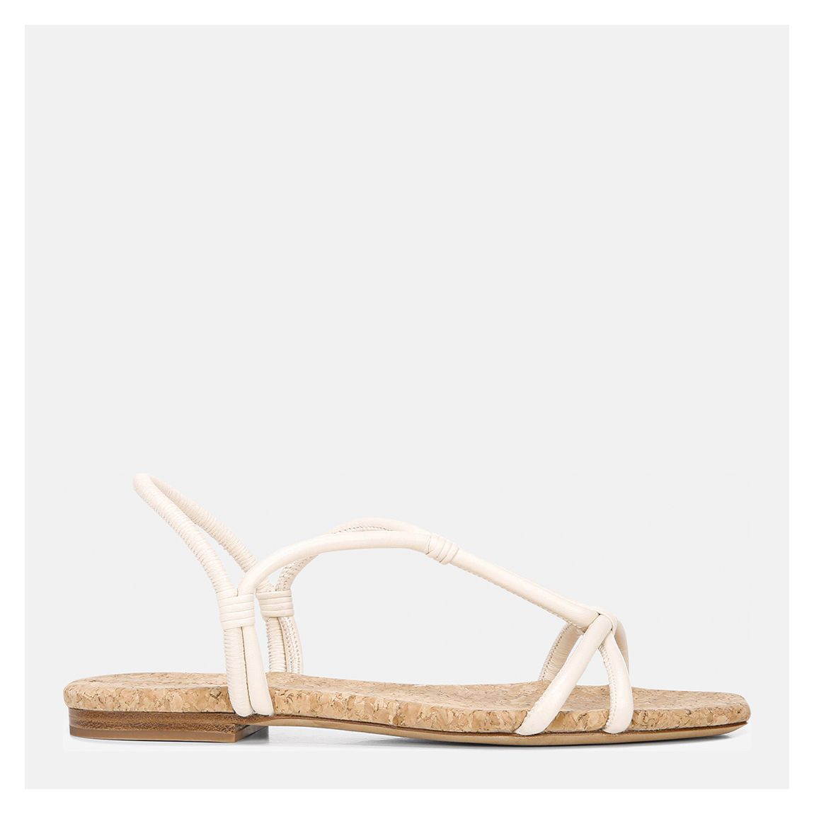Women's White Hazen Rope Sandals main product photo