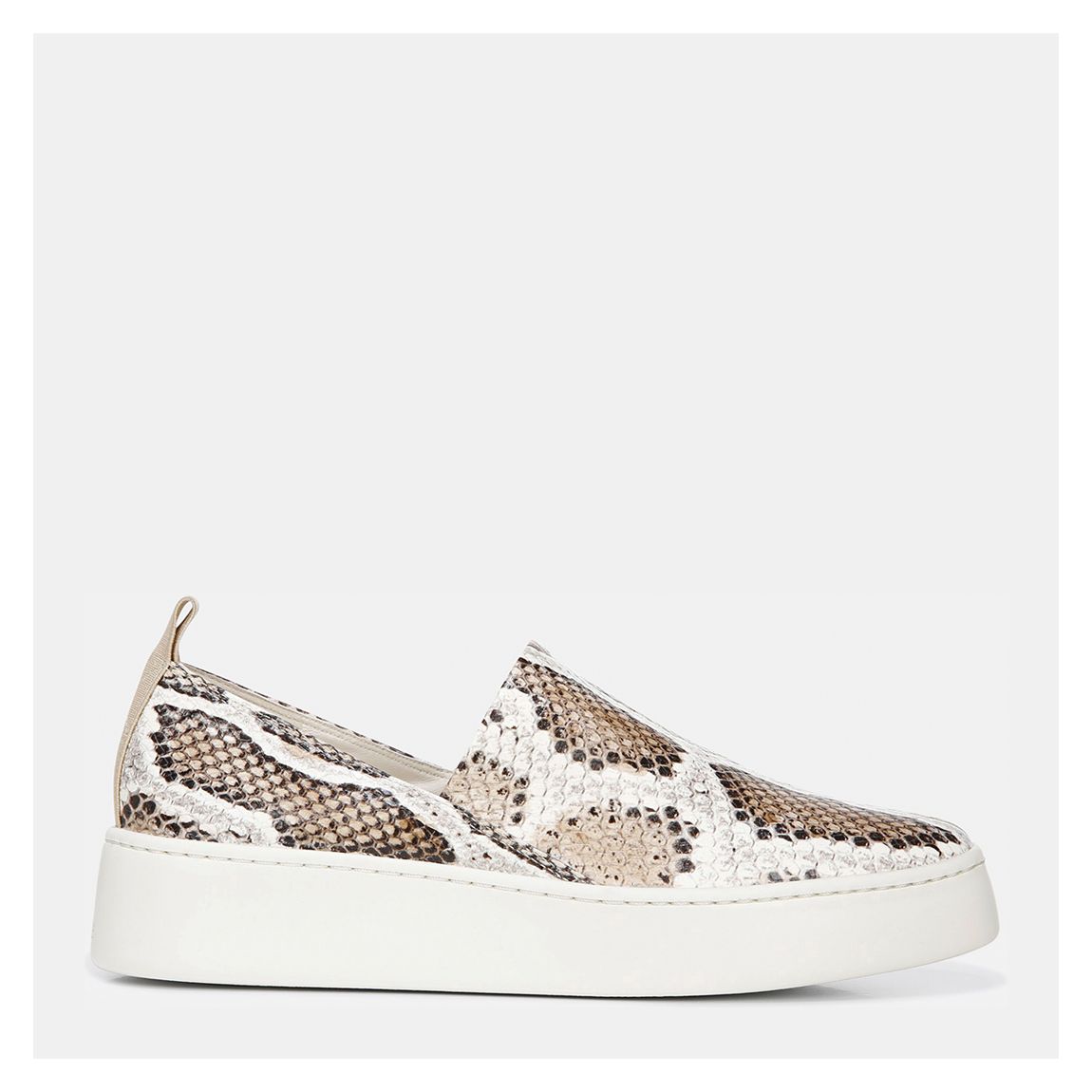 Women's Snakeprint Saxon-2 Slip On Trainers main product photo