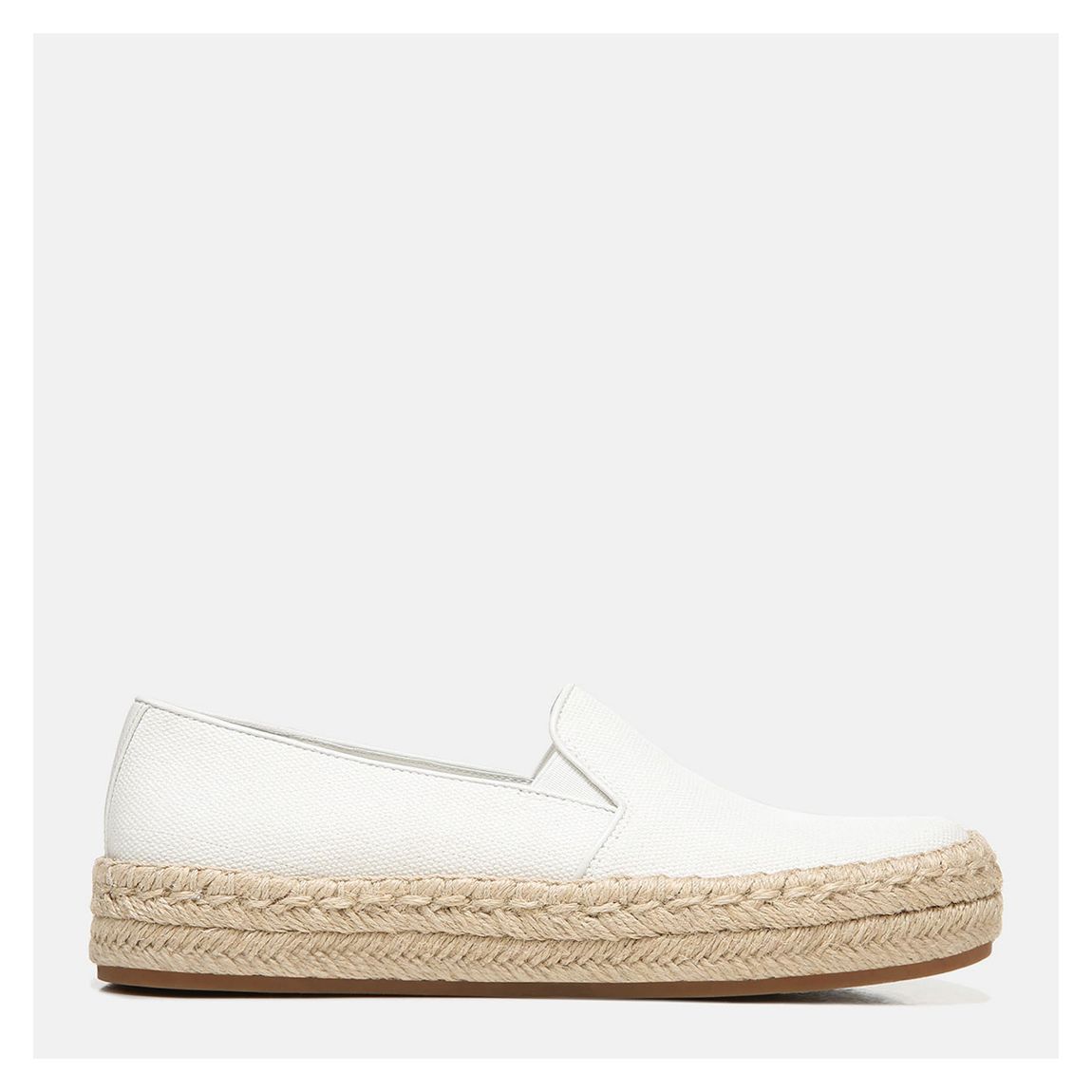 Women's White Wilden Flatform Espadrilles main product photo