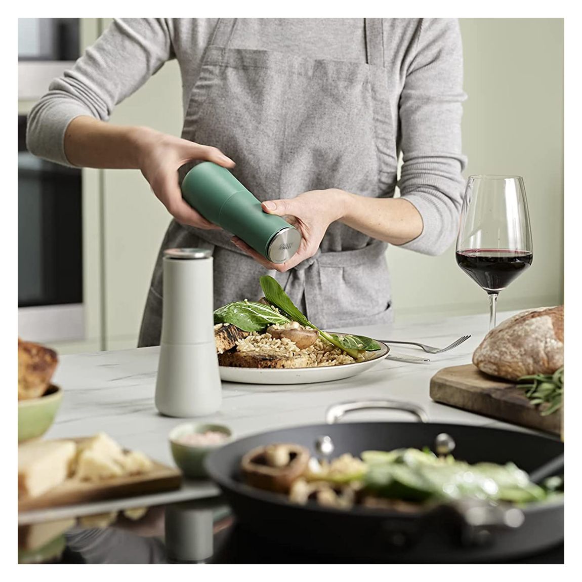 Sage Editions Milltop Salt &amp; Pepper Set
