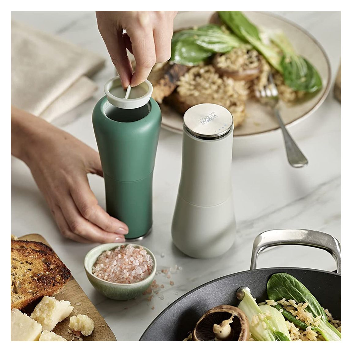 Sage Editions Milltop Salt &amp; Pepper Set