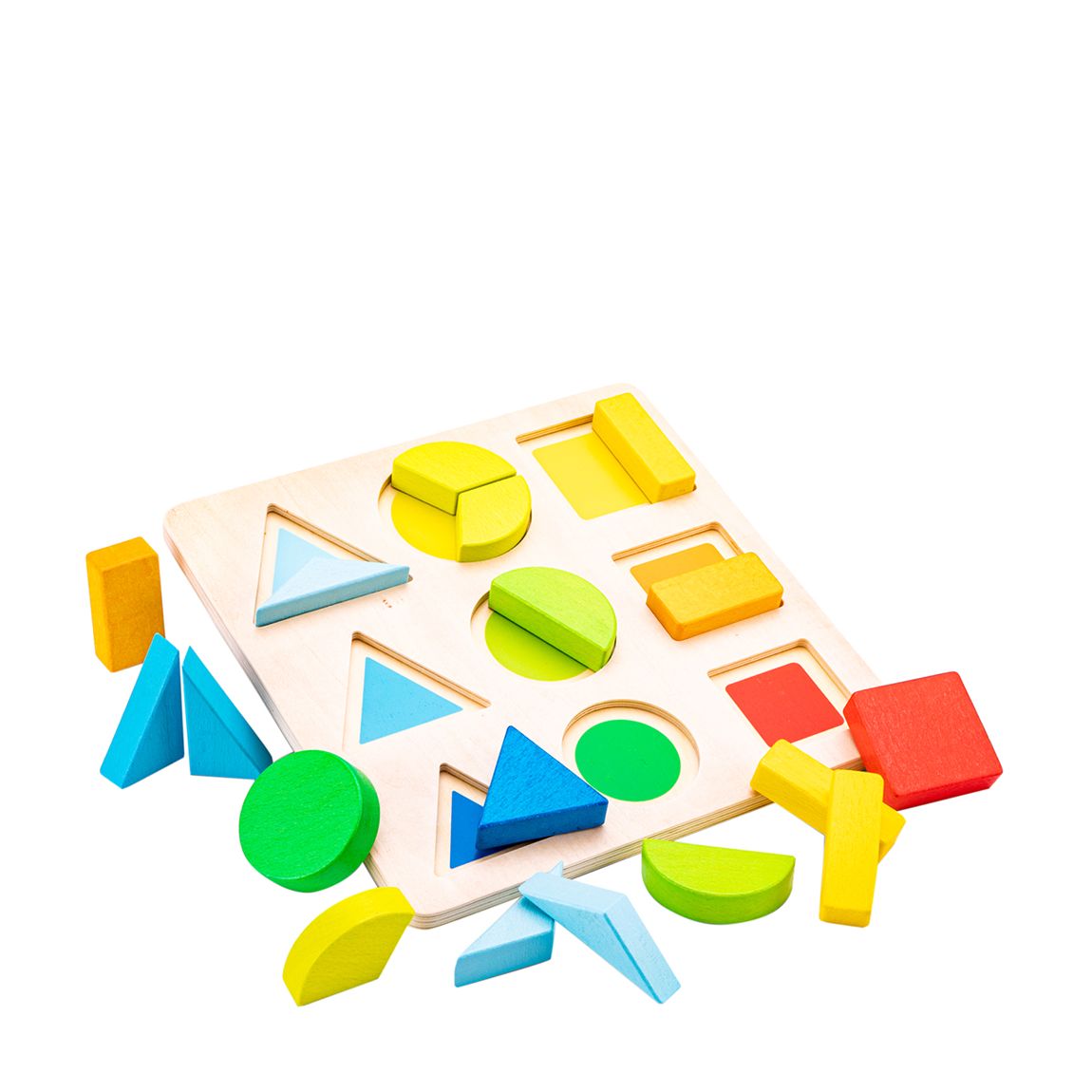 Geometric Shapes Puzzle Board main product photo
