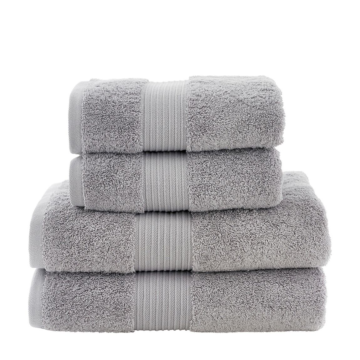 Bliss Pima Pair of Bath Towels, Cloud main product photo