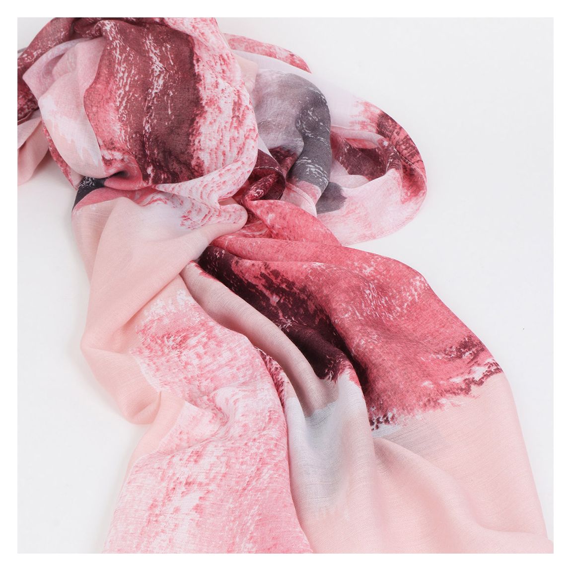 Fuchsia Pink Summer Catarina Scarf main product photo
